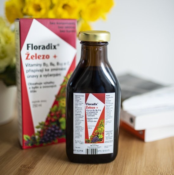 Salus Floradix Železo+ 250 ml Salus Floradix Železo+ 250 ml