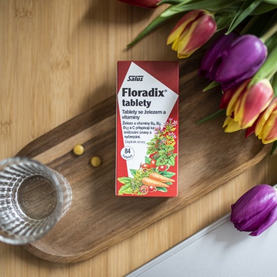 Floradix® Železo+ tablety Floradix® Železo+ tablety