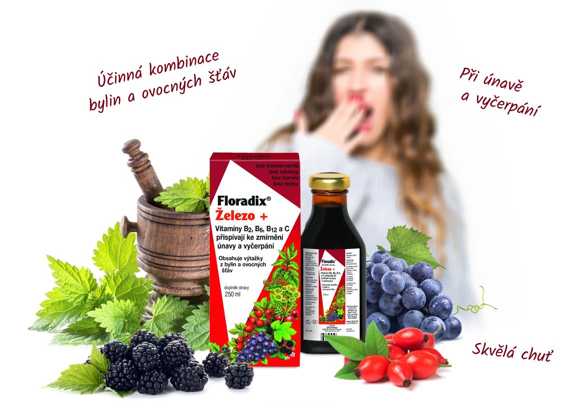 FLORADIX Železo+